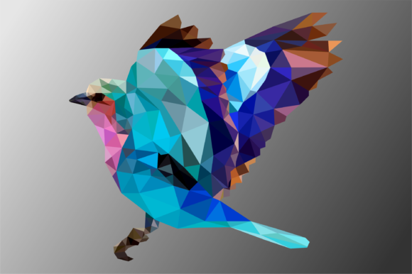 Download Bird Svg Low Poly Vector - Premium Resources