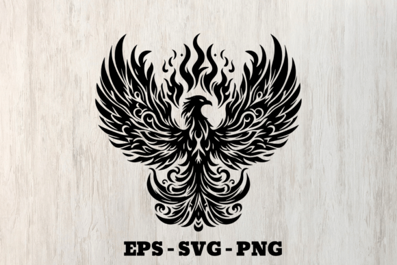 Download Fire Bird SVG File, Phoenix Clipart - Premium Resources